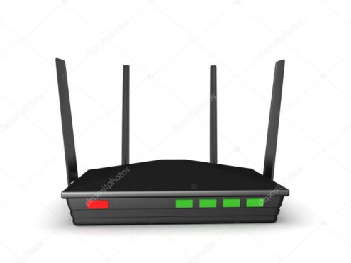 WLAN-Router und Modem werden in einem Haushalt eingerichtet